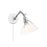Golden Orwell Articulating Wall Sconce, Chrome/Opal Glass - 3306-A1WCH-OP