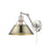 Golden Orwell Articulating Wall Sconce, Pewter/Aged Brass