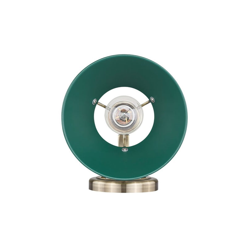 Golden Orwell 1-Light Bath Vanity, Aged Brass/Pine Green