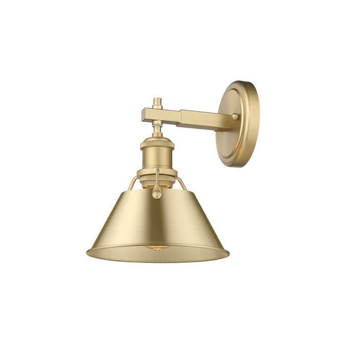 Golden Orwell 1-Light Bath Vanity, Brushed Champagne Bronze