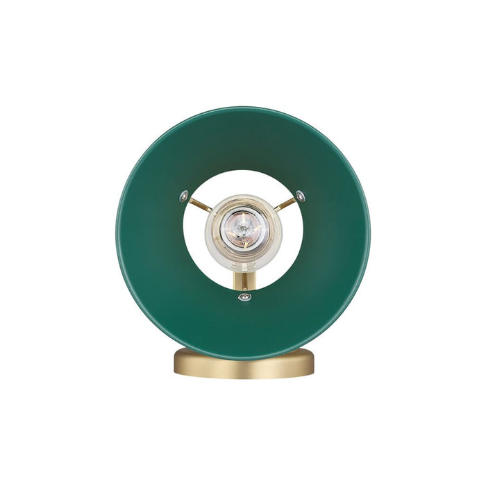 Golden Orwell 1-Light Bath Vanity, Champagne Bronze/Pine Green