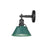 Golden Orwell 1-Light Bath Vanity, Matte Black/Pine Green