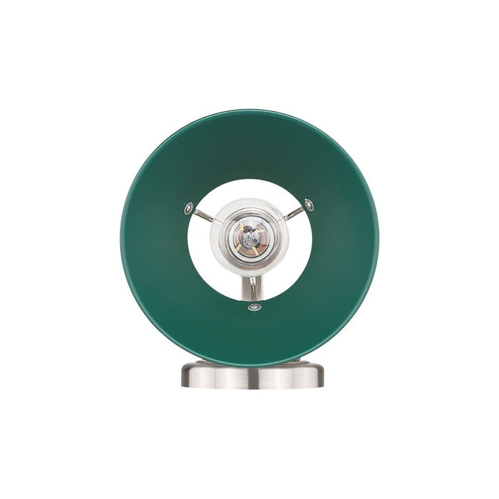 Golden Lighting Orwell 1-Light Bath Vanity, Pewter/Pine Green