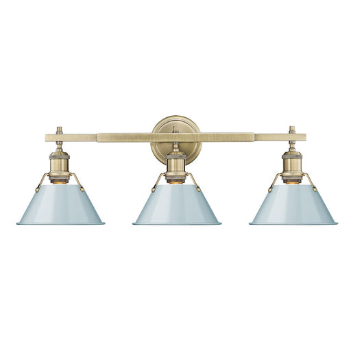 Golden Lighting Orwell 3 Light Bath Vanity