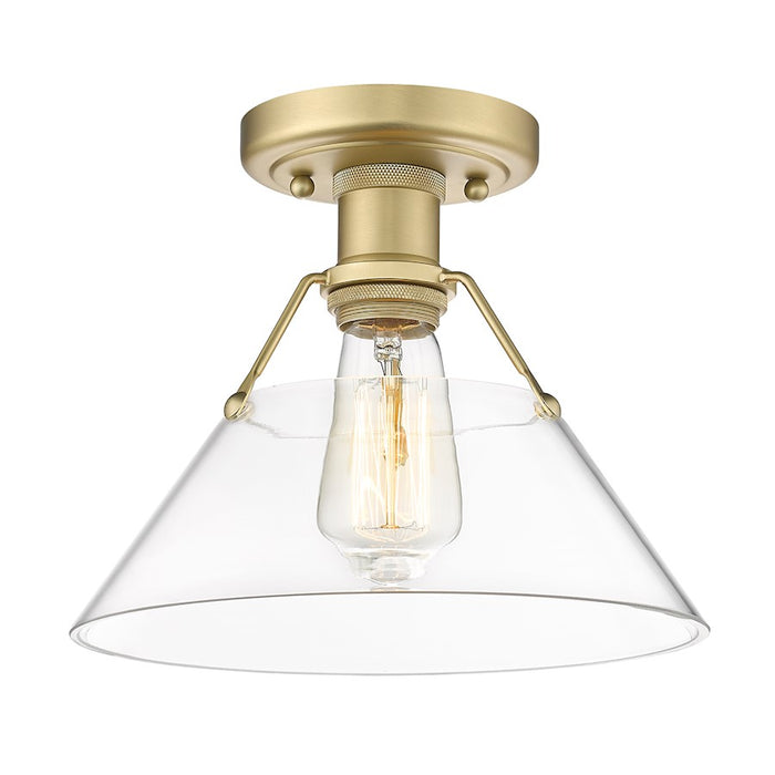 Golden Lighting Orwell 1 Light Flushmount