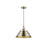 Golden Orwell 14" Wide Large Pendant, Aged Brass/Aged Brass
