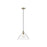 Golden Orwell 14" Wide Large Pendant, Aged Brass/Clear Glass - 3306-LAB-CLR