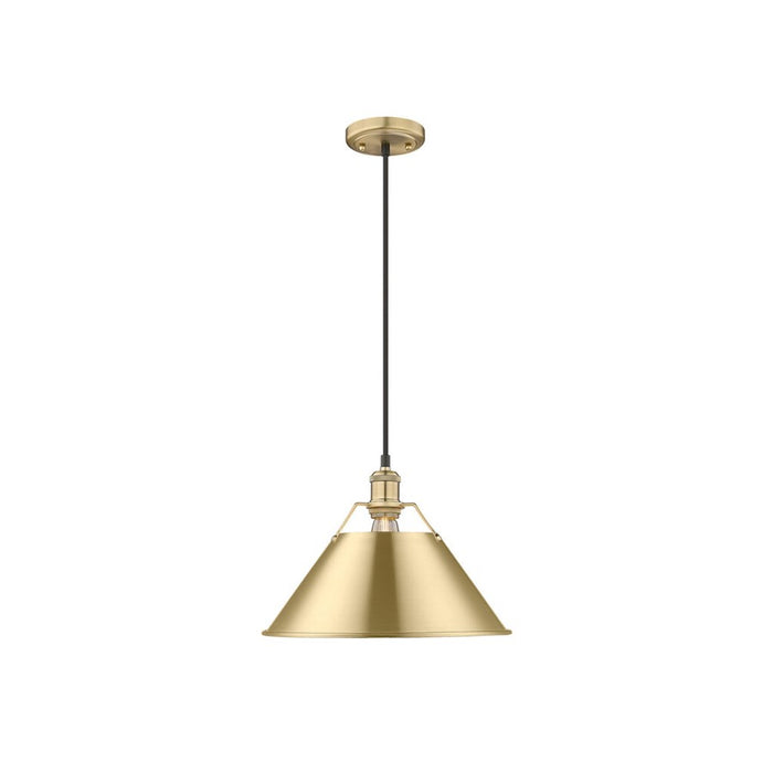 Golden Orwell 14" Wide Large Pendant, Brushed Champagne Bronze - 3306-LBCB-BCB