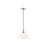 Golden Lighting Orwell 14" Wide Large Pendant, Chrome/Opal Glass - 3306-LCH-OP