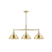 Golden Orwell 3-Lt Pendant, Champagne Bronze/Champagne Bronze - 3306-LPBCB-BCB
