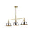 Golden Orwell 3-Light Linear Pendant, Champagne Bronze/Chrome