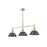 Golden Orwell 3-Light Linear Pendant, Bronze/Rubbed Bronze