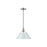 Golden Lighting Orwell 14" Wide Large Pendant, Pewter/Dusky Blue - 3306-LPW-DB