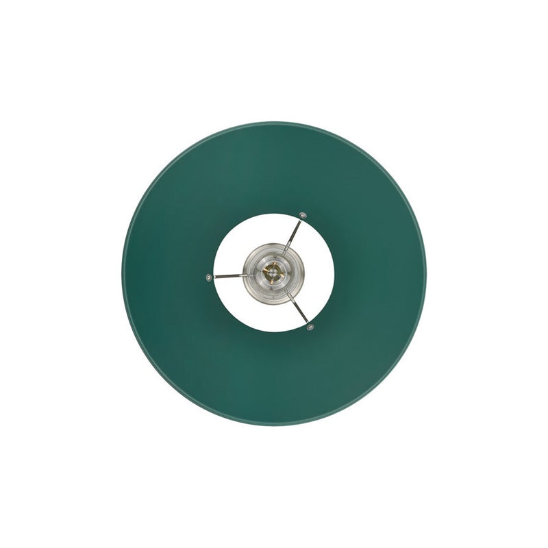 Golden Lighting Orwell 14" Wide Large Pendant, Pewter/Pine Green