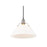 Golden Lighting Orwell 14" Wide Large Pendant, Pewter/Opal Glass