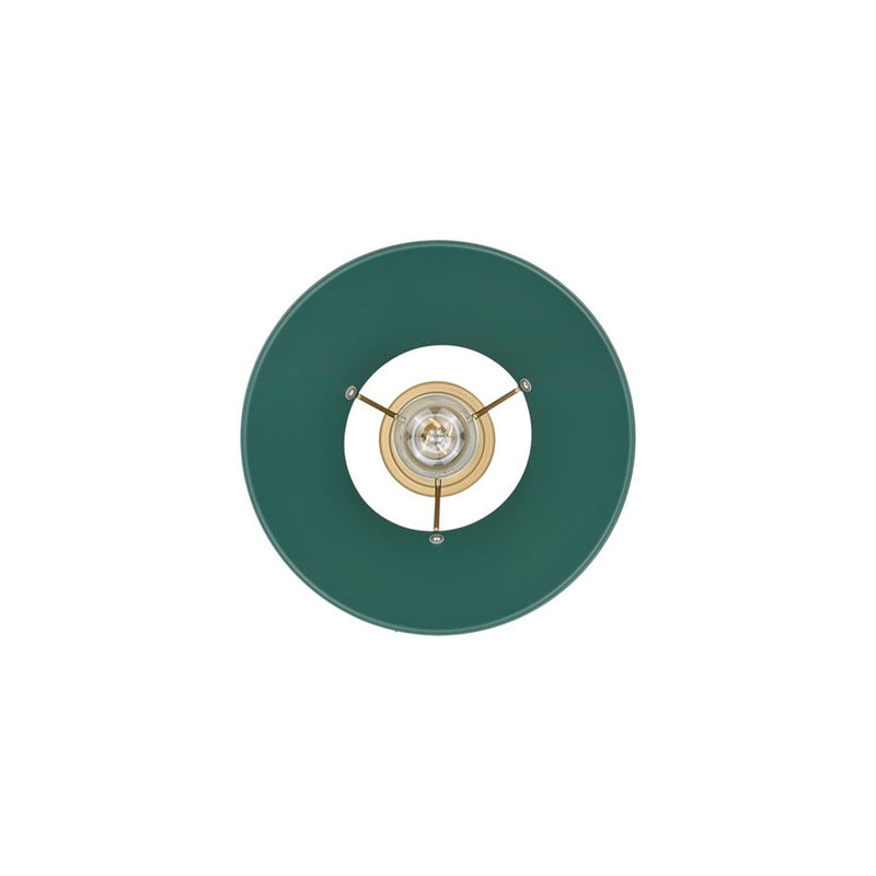 Golden Orwell 10" Wide Medium Pendant, Champ Bronze/Pine Green