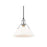 Golden Lighting Orwell 10" Wide Medium Pendant, Chrome/Opal Glass