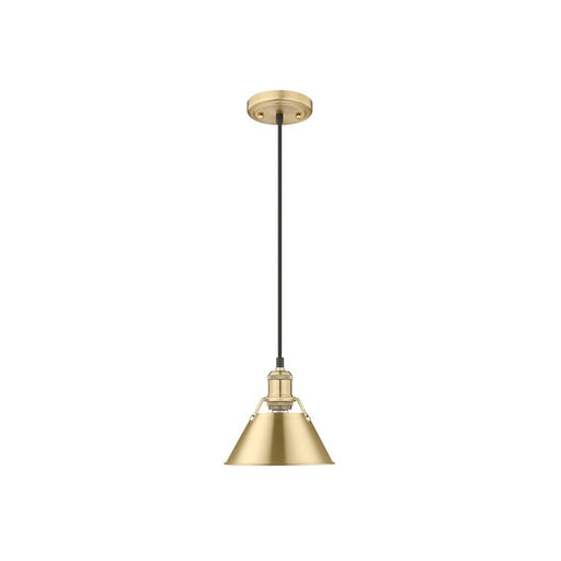 Golden Orwell 7.5" Wide Small Pendant, Brushed Champagne Bronze - 3306-SBCB-BCB