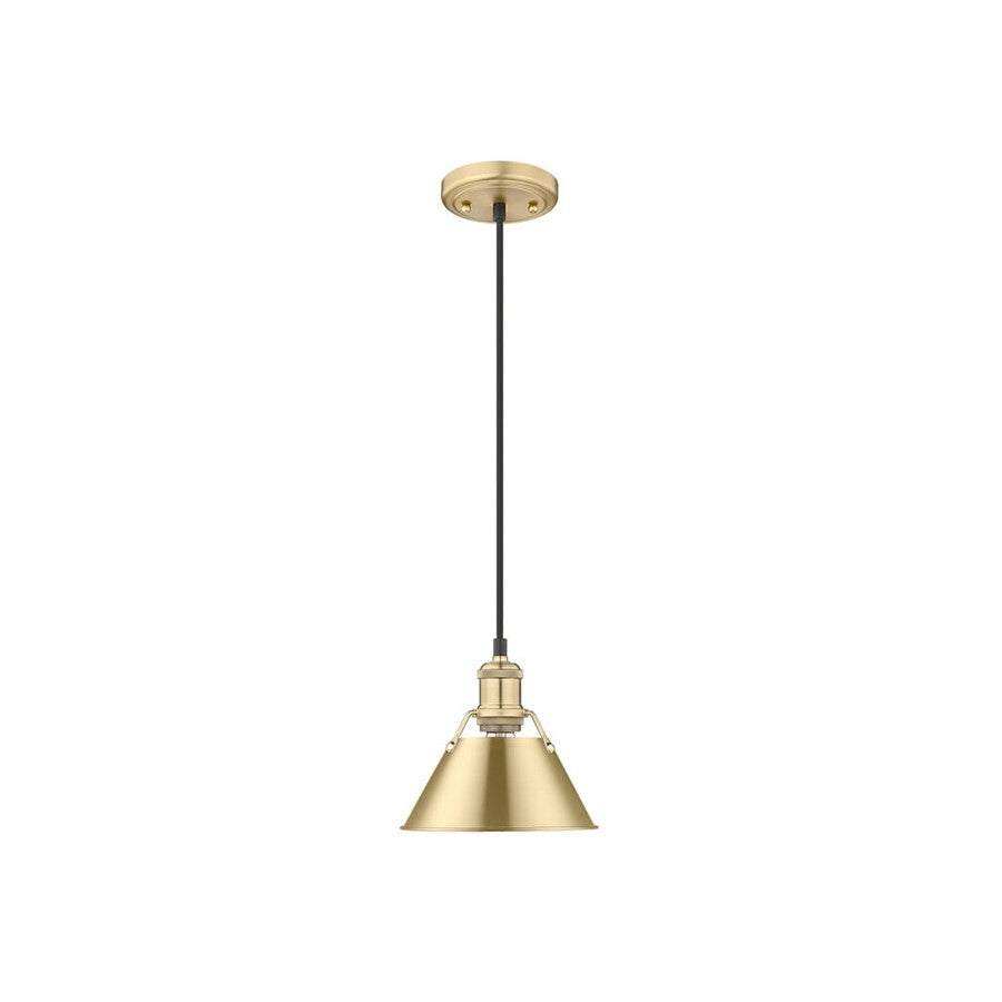 Golden Orwell 7.5" Wide Small Pendant, Brushed Champagne Bronze - 3306-SBCB-BCB
