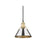 Golden Orwell 7.5" Wide Small Pendant, Champagne Bronze/Chrome