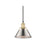 Golden Orwell 7.5" Wide Small Pendant, Champagne Bronze/Pewter