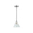 Golden Lighting Orwell 7.5" Wide Small Pendant, Pewter/Dusky Blue - 3306-SPW-DB