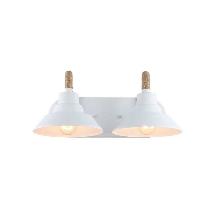 Golden Journey 2-Light Vanity Light, Natural White/Natural White