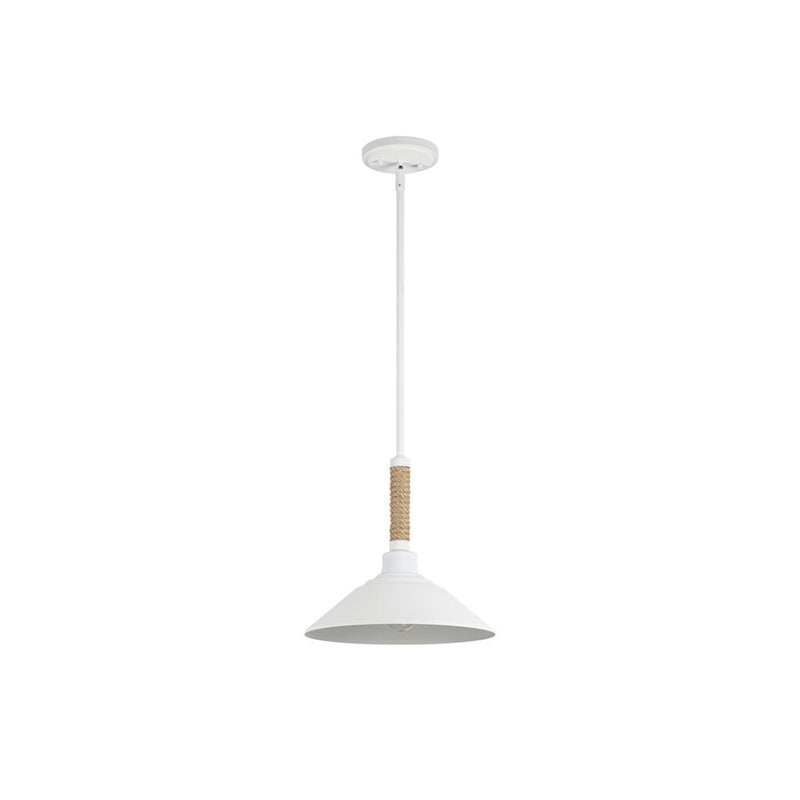 Golden Lighting Journey 1-Light Pendant, Natural White/Natural White - 3318-MNWT