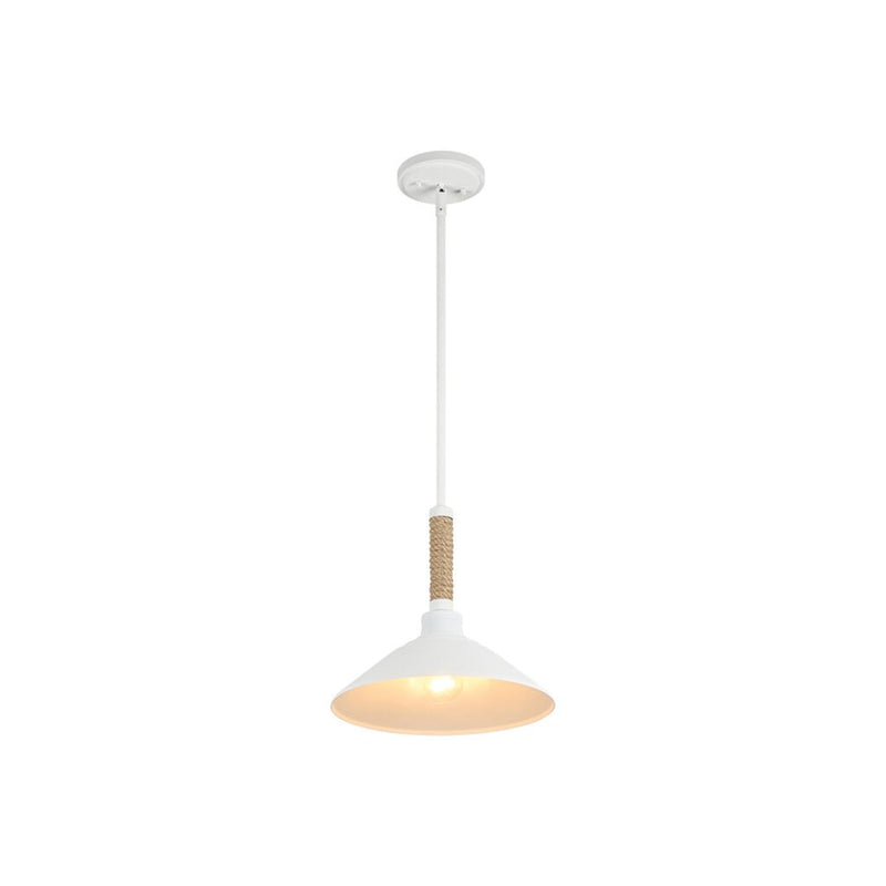 Golden Lighting Journey 1-Light Pendant, Natural White/Natural White
