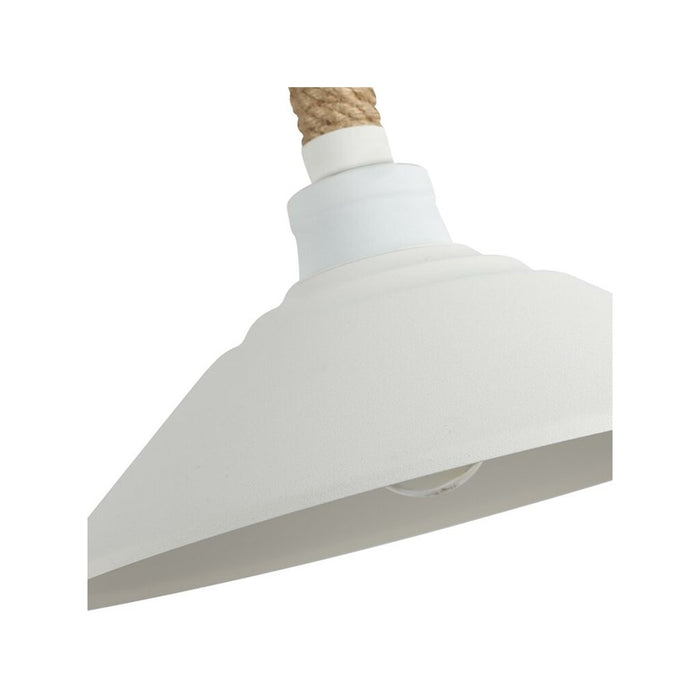 Golden Lighting Journey 1-Light Pendant, Natural White/Natural White