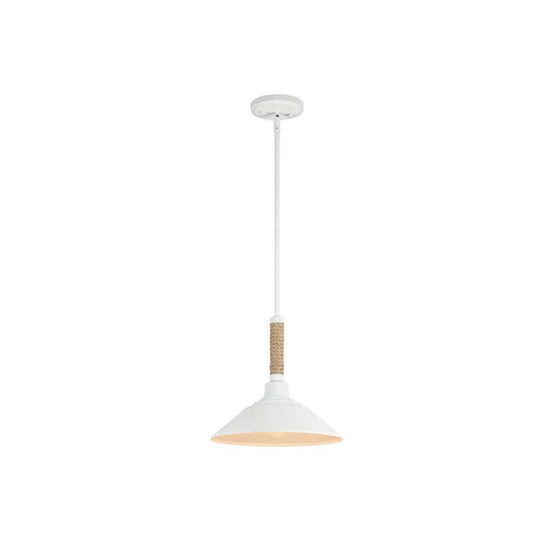 Golden Lighting Journey 1-Light Pendant, Natural White/Natural White
