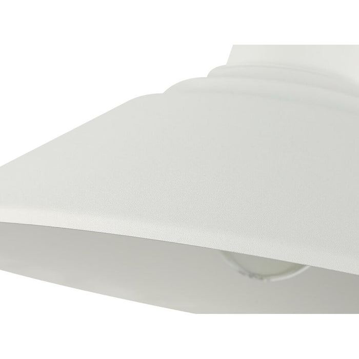 Golden Journey 1-Light Semi-Flush, Natural White/Natural White