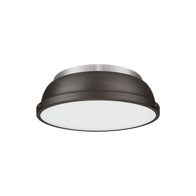 Golden Lighting Duncan 14-Light Chandelier, Pewter/Rubbed Bronze