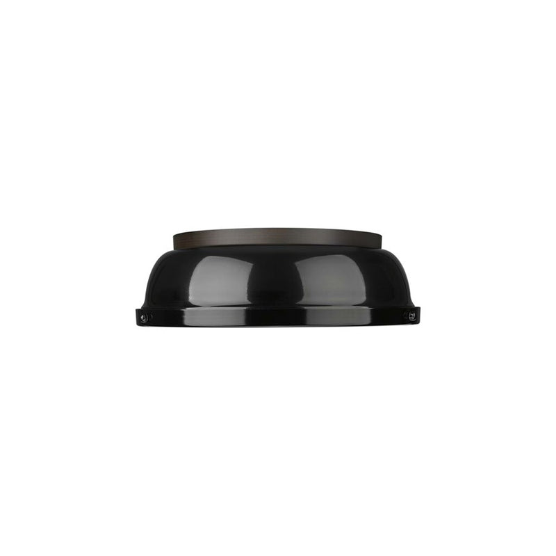 Golden Lighting Duncan 14-Light Chandelier, Rubbed Bronze/Black - 3602-14RBZ-BK