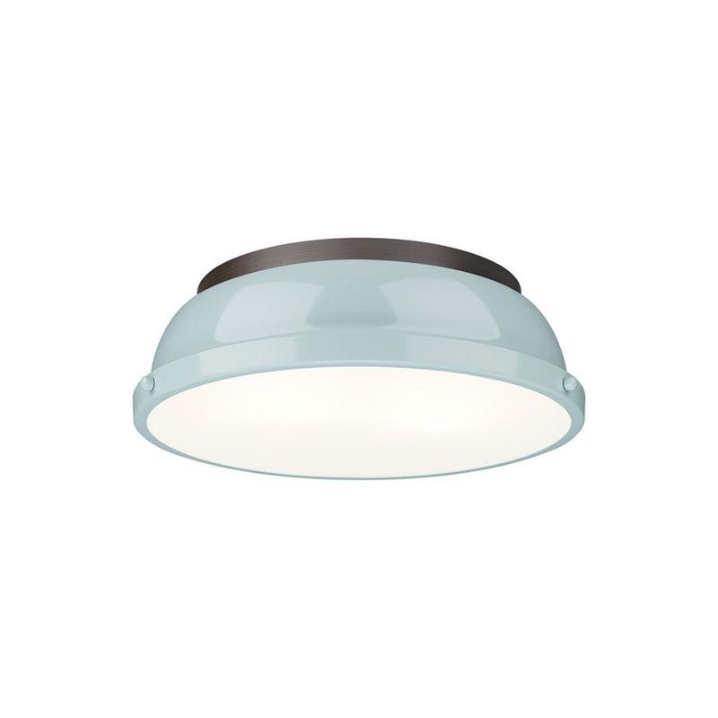 Golden Duncan 14-Light Chandelier, Rubbed Bronze/Seafoam