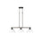 Golden Duncan 3-Lt Linear Pendant, Rubbed Bronze/Matte White - 3602-3LPRBZ-WHT