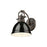 Golden Duncan 1-Light Vanity Light, Rubbed Bronze/Black