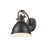 Golden Duncan 1-Light Vanity Light, Rubbed Bronze/Matte Black