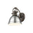 Golden Duncan 1-Light Vanity Light, Rubbed Bronze/Chrome