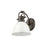 Golden Duncan 1-Light Vanity Light, Rubbed Bronze/White