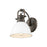 Golden Duncan 1-Light Vanity Light, Rubbed Bronze/Matte White