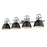 Golden Lighting Duncan 4 Light Bath Vanity