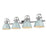 Golden Lighting Duncan 4 Light Bath Vanity