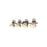Golden Duncan 4-Light Vanity Light, Rubbed Bronze/Aged Brass