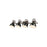 Golden Duncan 4-Light Vanity Light, Rubbed Bronze/Black