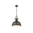 Golden Duncan 1-Light Small Pendant, Matte Black/Rubbed Bronze