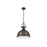 Golden Duncan 1-Light Small Pendant, Matte Black/Rubbed Bronze