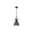 Golden Duncan 1-Light Large Pendant, Matte Black/Rubbed Bronze