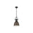 Golden Duncan 1-Light Large Pendant, Matte Black/Rubbed Bronze
