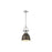 Golden Lighting Duncan 1-Light Chain Pendant, Chrome/Bronze